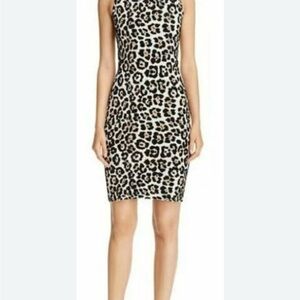 Michael Kors Animal Print Knit Top